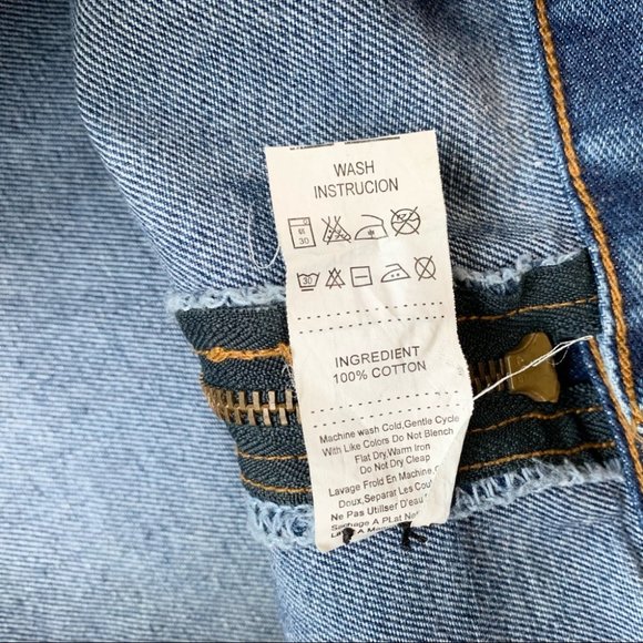 Vintage Y2k Junaly Asymmetrical Denim Midi Skirt - Picture 7 of 13